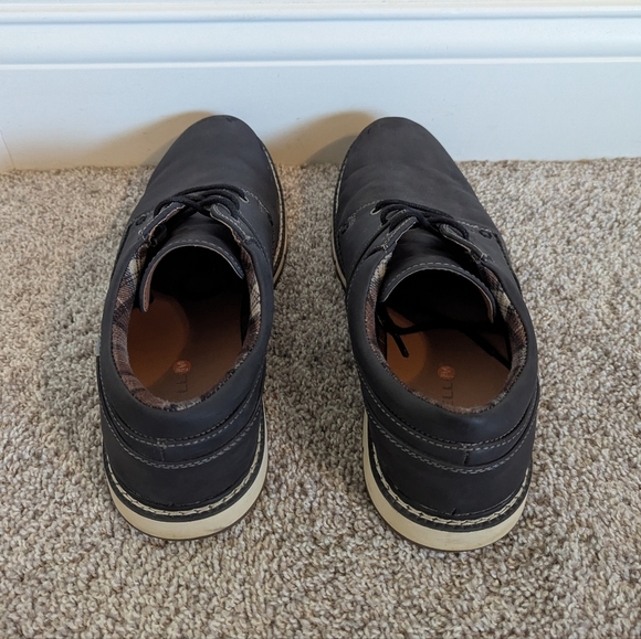 Merrell World X Waterproof Lace Oxford Shoes sz 11 **Has Defect** - Picture 4 of 7